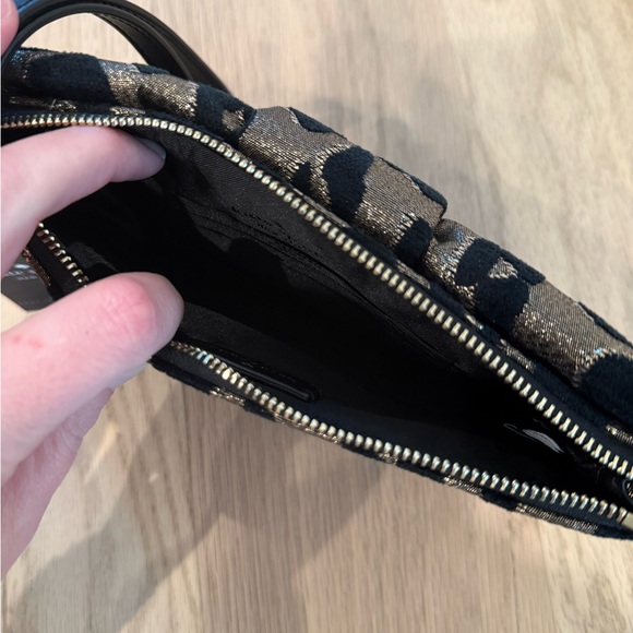 NWT Kate Spade Medium Leopard Bow Wristlet - Picture 4 of 4